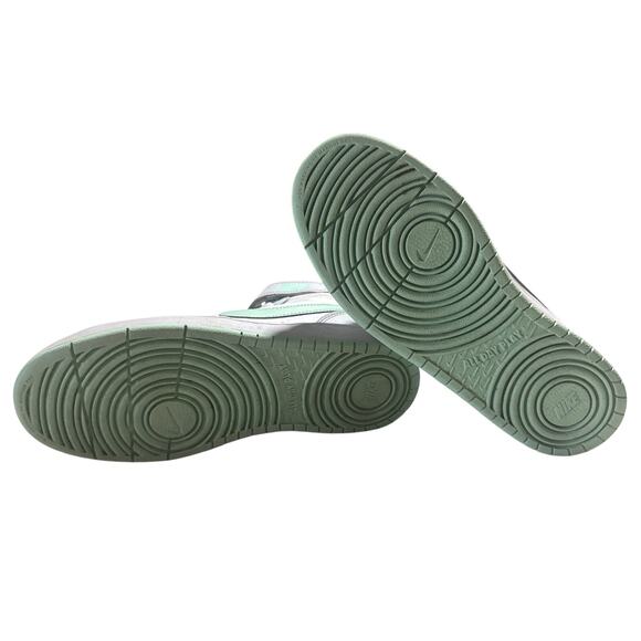 Nike Court Borough 2 Mid Pure Platinum Mint Foam Size 6Y - Picture 4 of 4